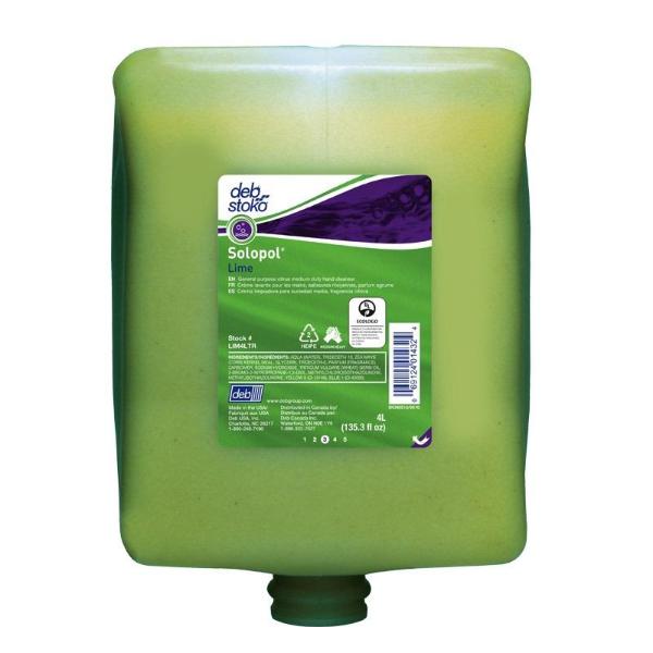 SC Johnson Deb Stoko Cleanse 4L Heavy Duty Dispenser - Industrial Hand Soap Dispenser for Commercial Kitchens, Hospitals & Public Restrooms