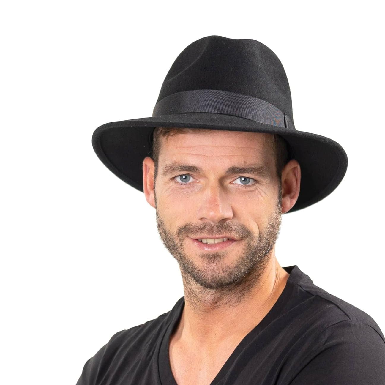 Lierys Chicago II Wool Felt Hat for Women & Men - Italian-Made Winter Fedora Hat for Outdoor Activities, Travel & Fashion