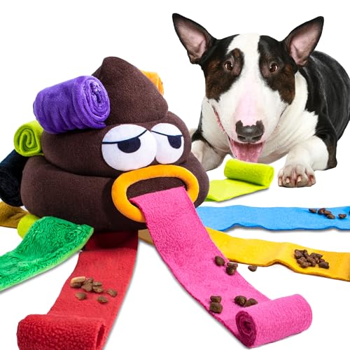 Poop Style Snuffle Toys