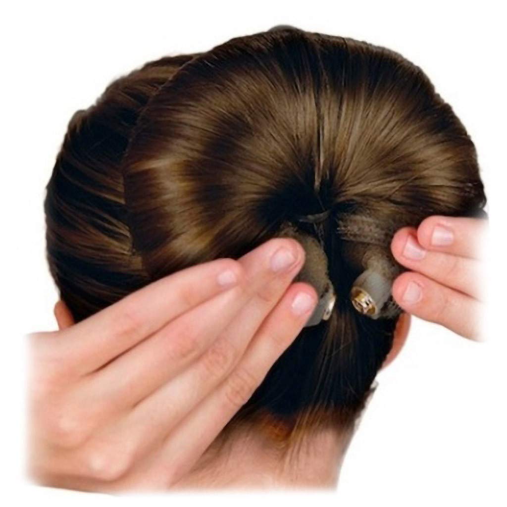 Vhshppy Magic Roll Hair Donut Bun Maker - DIY Foam Hair Ring Shaper for Women | Quick Snap Hair Styler for Updos, Ponytails & Special Occasions