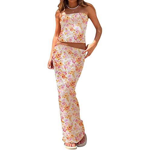 Tube Yellow Floral