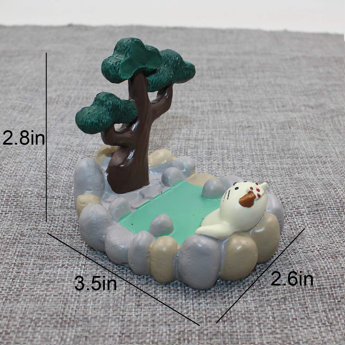 Adorable Cat Phone Stand for Desk & Sofa - Mini Cute Smartphone Holder Dock for iPhone & Android - Perfect for Office, Home Decor & Gift Idea