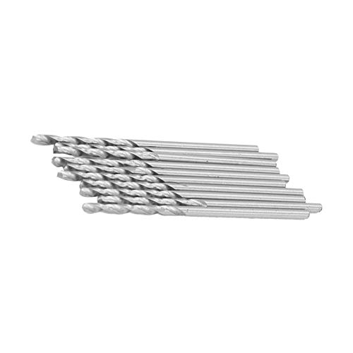 10Pcs Straight Shank Twist Drill Bits Set (1.35mm) with Storage Case - Professional Jewelry Making Tools for Pearl Beading, Metal Processing & DIY Crafts - Perfect for Jewelers, Hobbyists & Craft Enthusiasts
