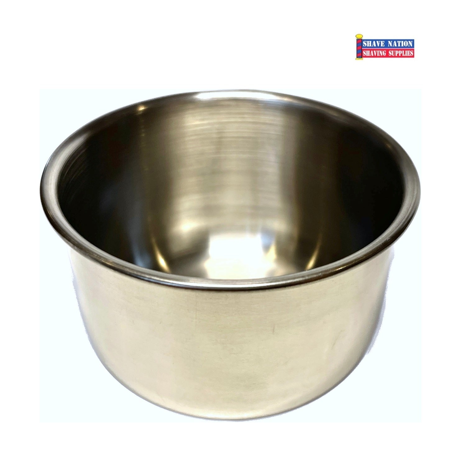 Shave Nation Mini Lather Bowl for Shaving Cream - Small Shave Bowl for Men's Wet Shaving, Travel & Home Use - Perfect for Creating Rich Lather with Shaving Soap & Brush