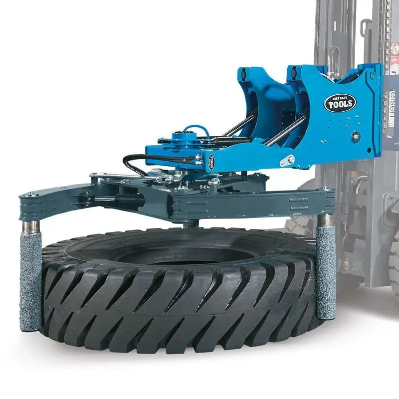 Just Easy Tools 2160 Easy Gripper Tire Manipulator - Heavy Duty Tire Handling Tool for Giant Tractor & Truck Tires - Perfect for Auto Shops, Farms & Construction Sites