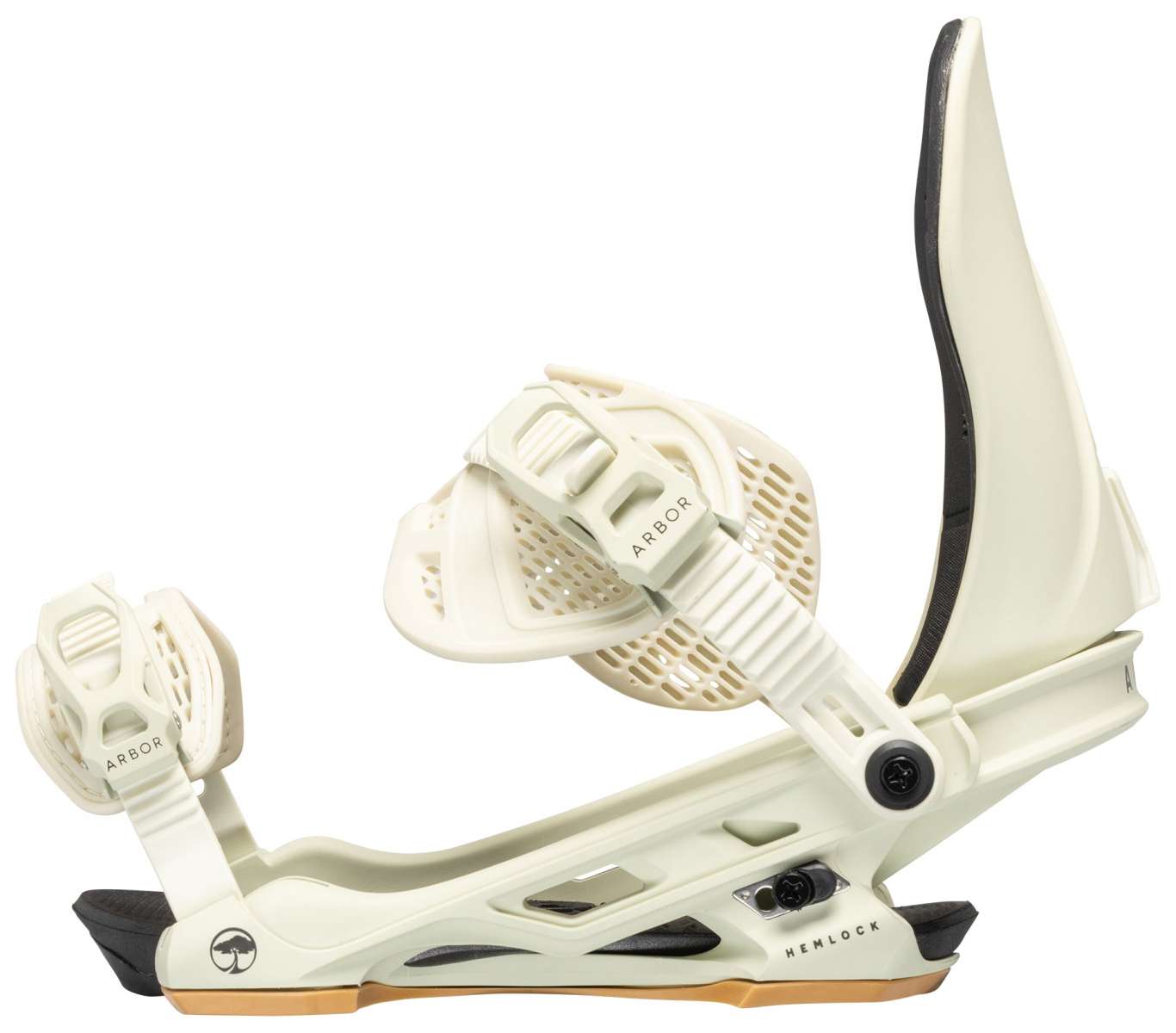 **2024 Arbor Hemlock Snowboard Bindings - High-Performance Snowboard Bindings for All-Mountain & Freestyle Riding - Perfect for Powder, Park & Backcountry Adventures**