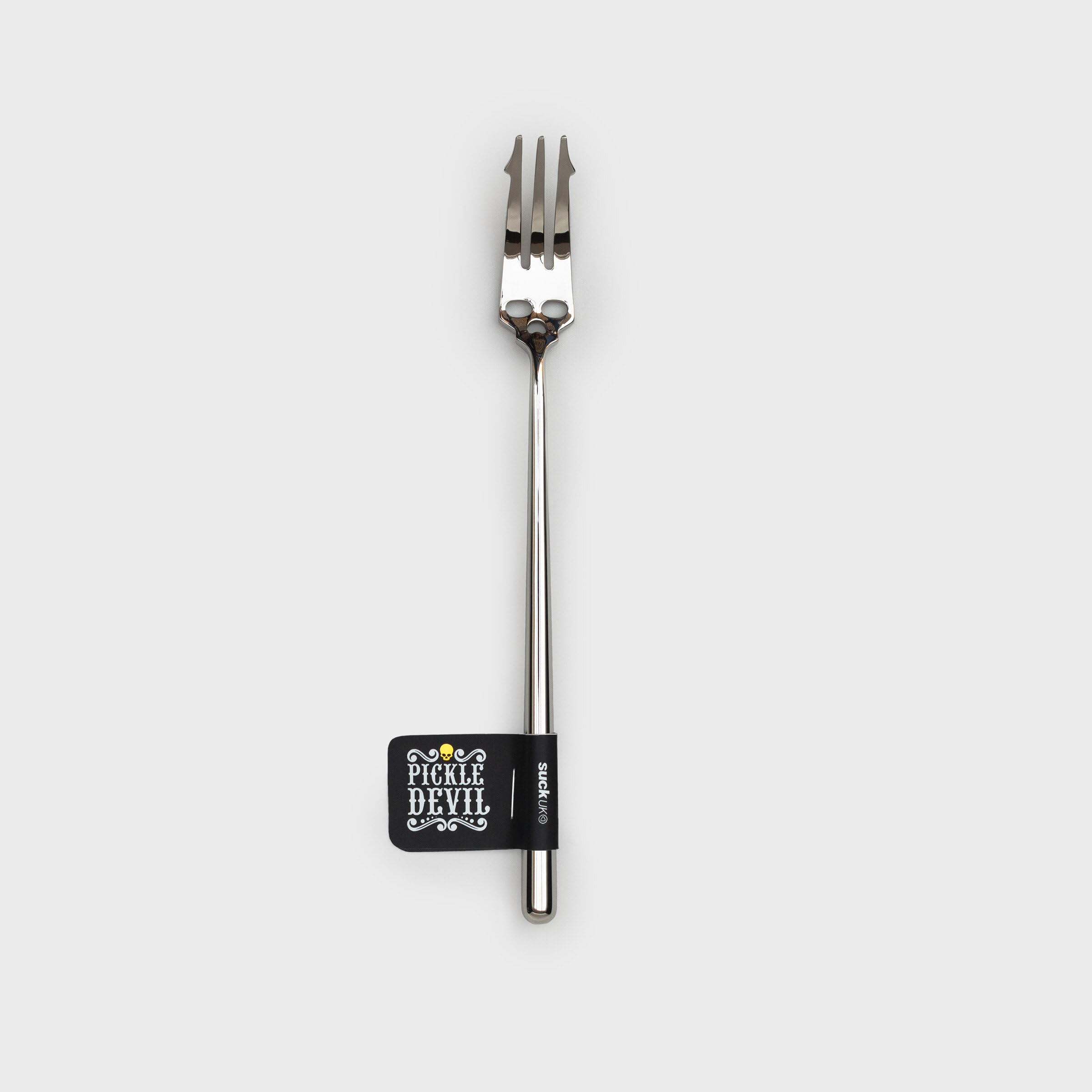 Gothic Pickle Fork - Stainless Steel Pickle Grabber Tool for Unique Kitchen Accessories & Goth Decor | Perfect for Pickles, Olives & Cocktail Garnishes | Dark Aesthetic Kitchen Gadget for Halloween & Gothic Themed Parties