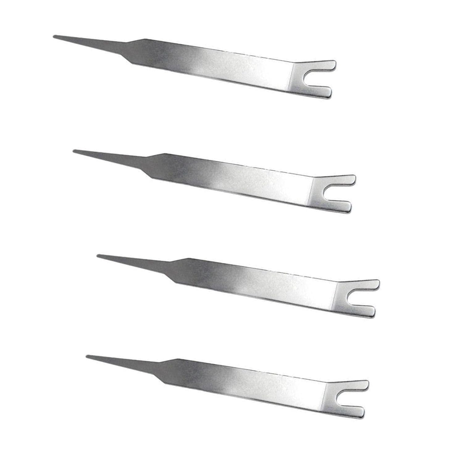 4Pc High-Performance TX X-Clamp Removal Tool Kit - Compatible with Xbox 360, Z5A1 Automotive Replacement - Silver Sleeving Clamps for Hose Repair & Maintenance - Perfect for Gaming Console Repair and Auto Mechanics