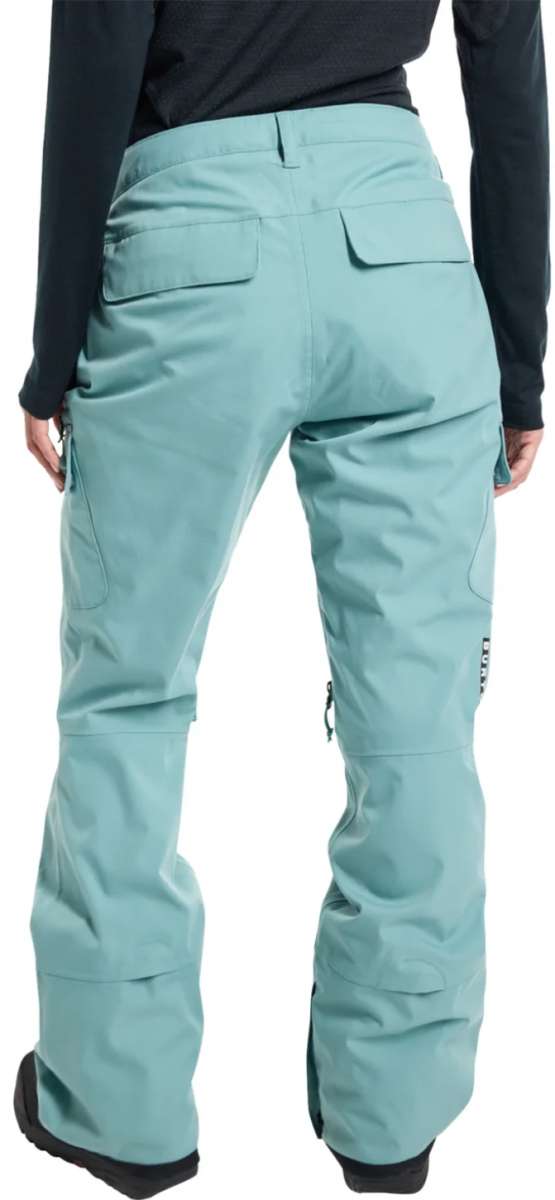 Burton Women's Gloria 2 Layer Stretch Snowboard Pants 2024 - Waterproof & Breathable Ski Pants for Winter Sports & Outdoor Activities