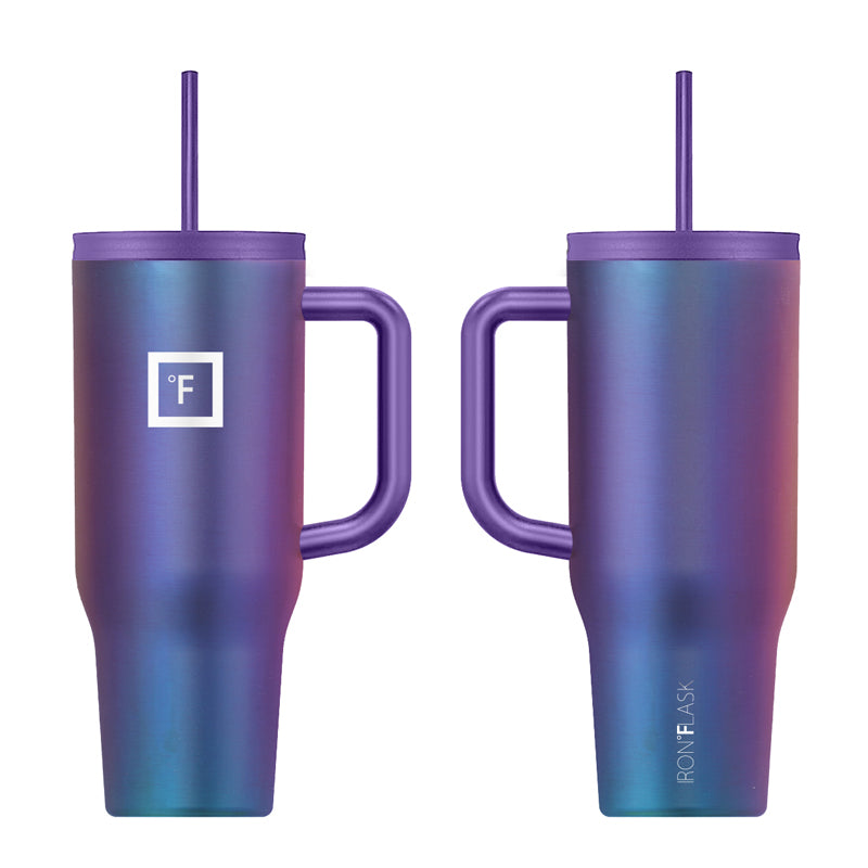 32 Oz Co Pilot Tumbler with Lid and Straw - Insulated Stainless Steel Travel Mug for Hot & Cold Drinks - Perfect for Commuting, Camping, and Office Use