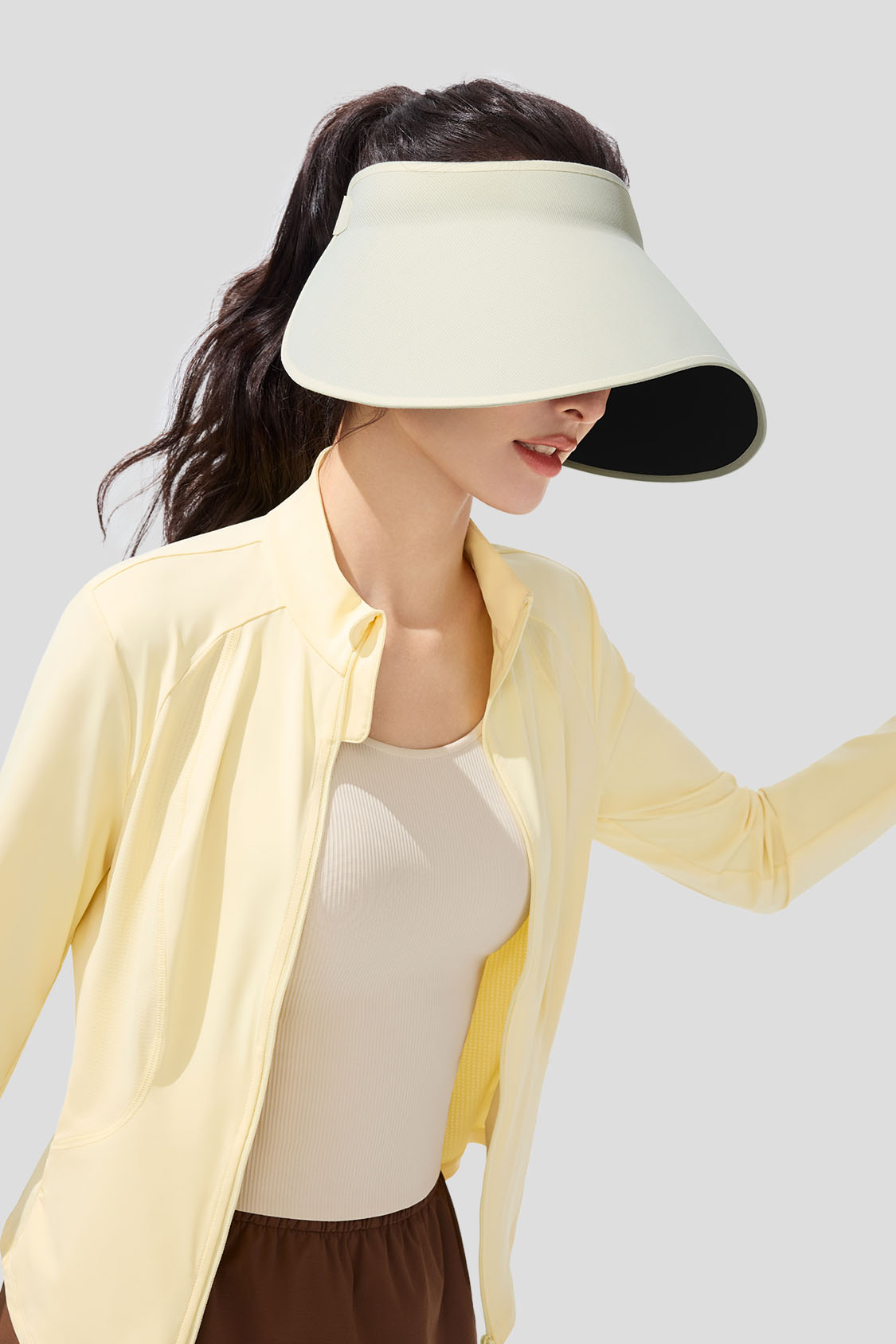Women's Wide Brim UPF50+ Sun Hat Roll - Perfect for Beach, Pool, and Outdoor Summer Activities