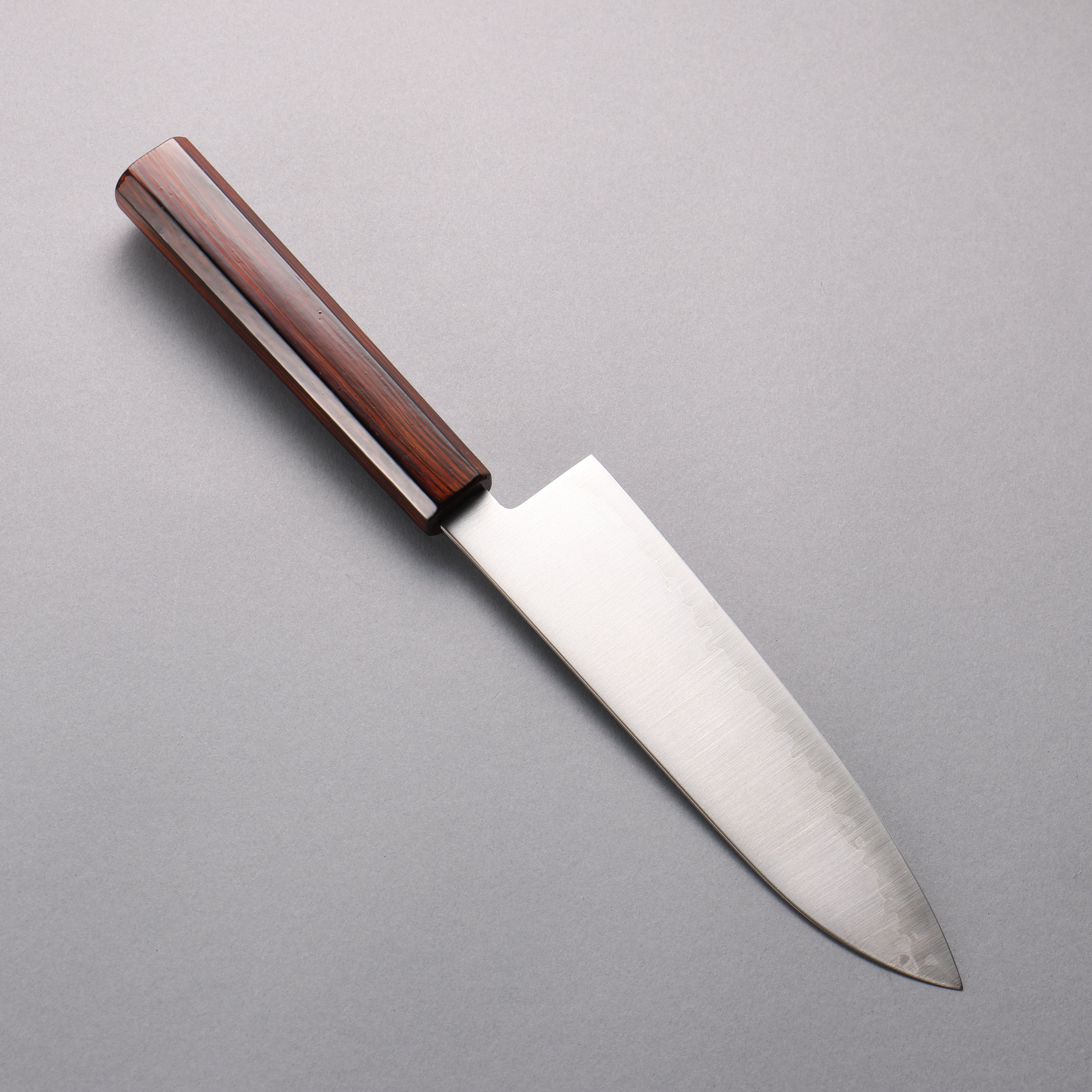 Premium Seisuke Blue Super Migaki Polish Finish Santoku Knife 180mm - Japanese High Carbon Steel Blade with Burnt Wood Lacquered Handle - Perfect for Sushi, Vegetables & Meat Cutting - Professional Chef & Home Kitchen Essential