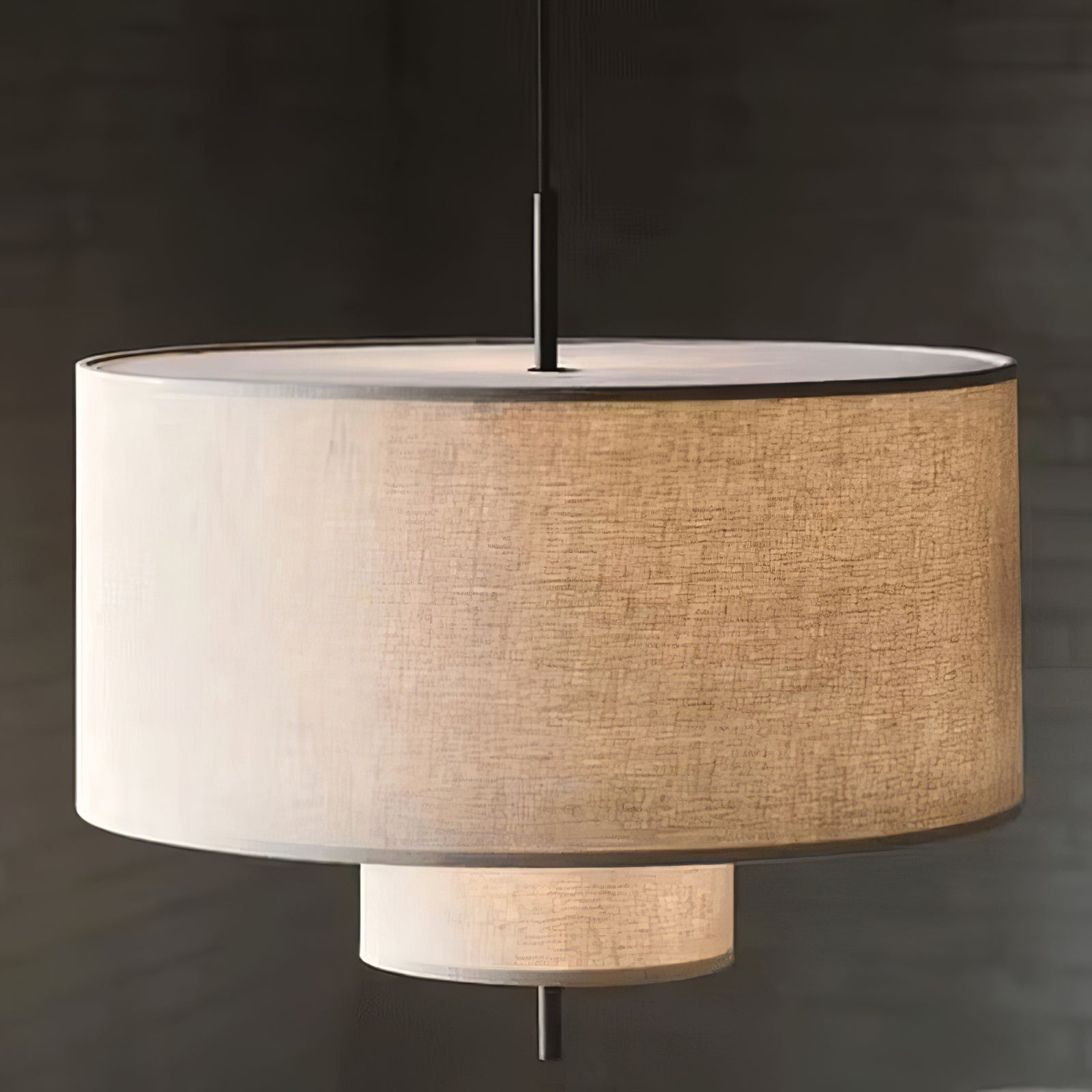 Modern Minimalist Margin Pendant Lamp - Sleek Hanging Light Fixture for Kitchen Island, Dining Room & Bedroom - Adjustable LED Chandelier with Dimmable Lighting for Home Decor
