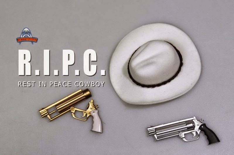 1/6 Scale Art Figures AF 017 R.I.P.C Rest In Peace Cowboy Action Figure - RIPD Roycephus Roy Pulsipher Collectible Model for Movie Fans & Display