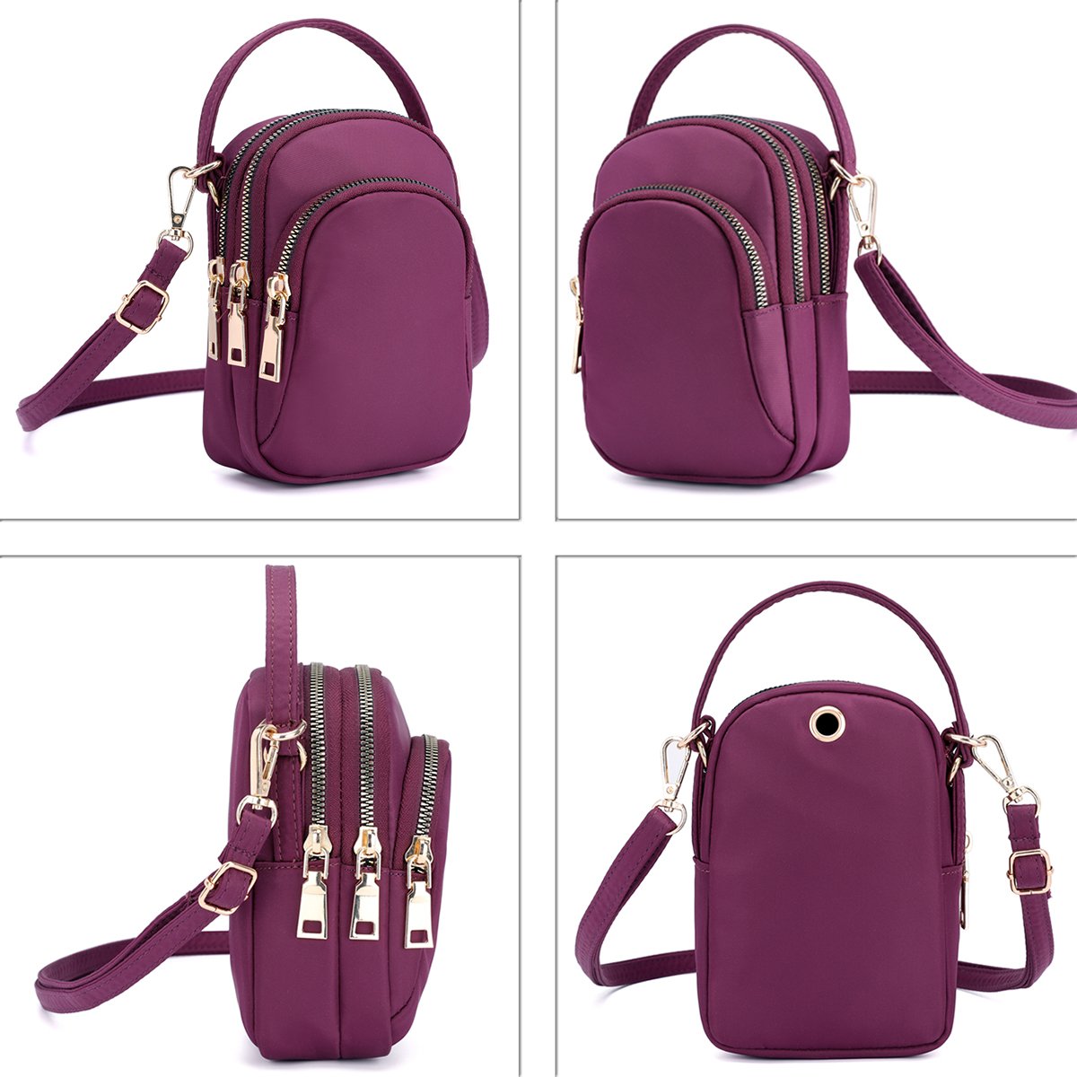 Women's Crossbody Phone Purse - Small Smartphone Wallet Holder for iPhone & Android - Perfect for Travel, Shopping, and Everyday Use