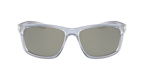 Nike Essential Chaser M Square Sunglasses - Clear Lens 59mm UV Protection for Men & Women - Perfect for Running, Driving, and Outdoor Activities