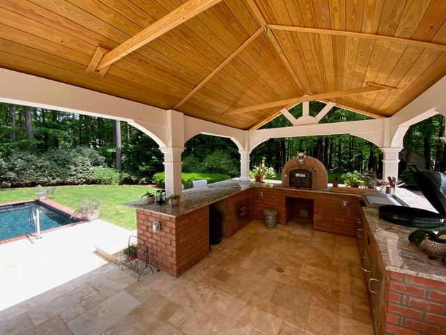 Premium Rustic Lisboa Wood Fired Pizza Oven – Best Seller for Outdoor Cooking, Backyard Parties & Authentic Italian Pizza Making