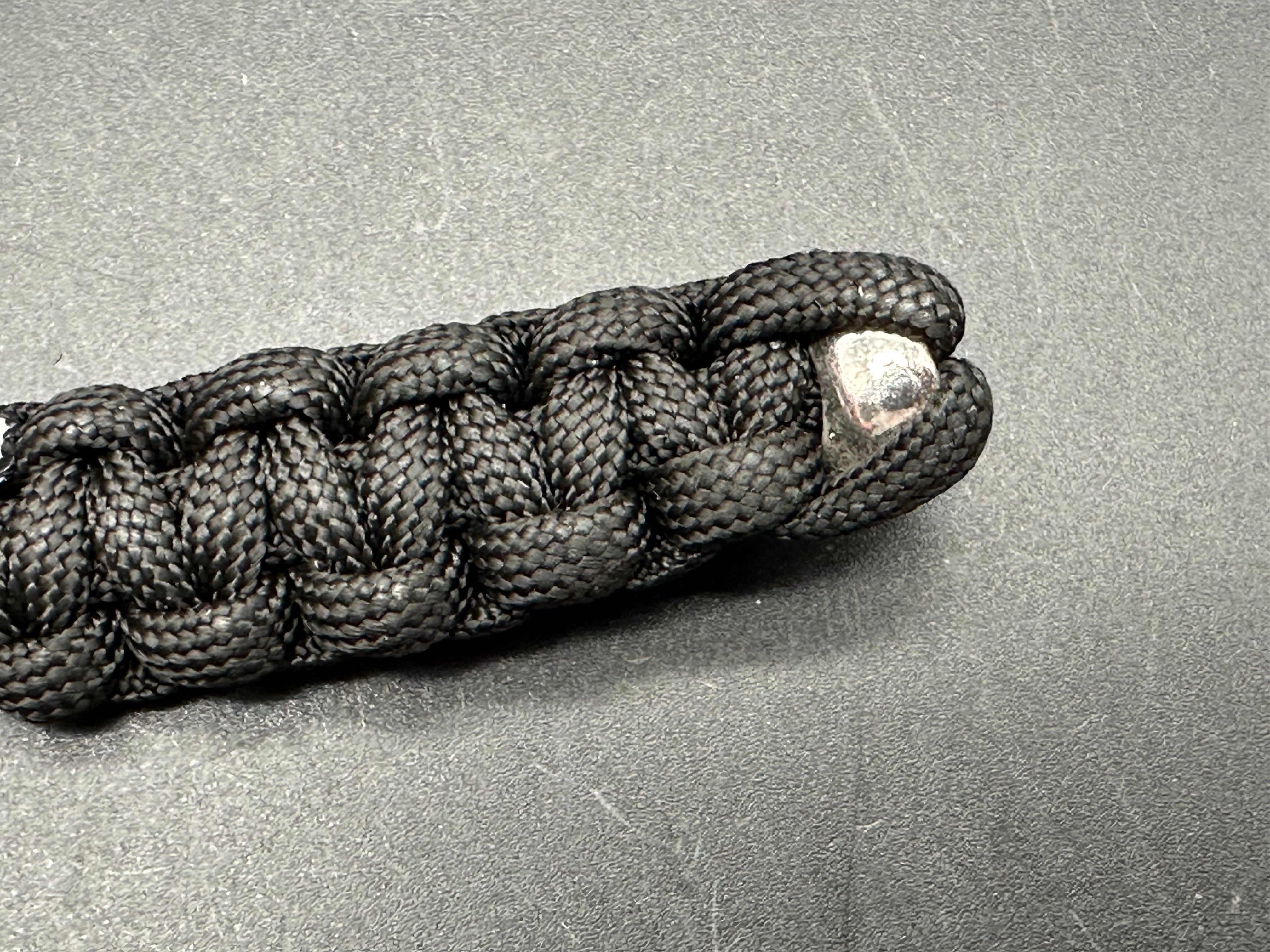 2 Pack Paracord Lanyards with Spyderco Bead & Skull Bead - Durable Survival Bracelets for Outdoor Camping, Hiking, and Emergency Preparedness