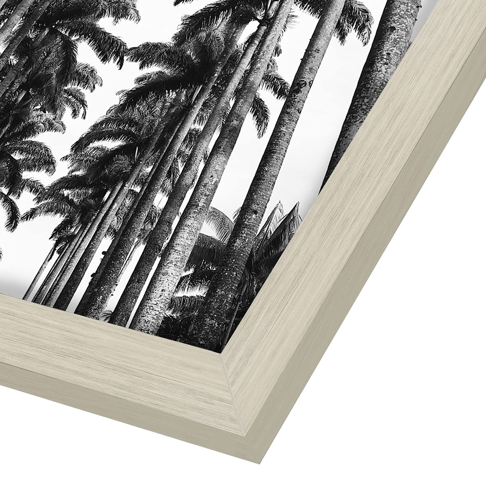 Americanflat 22x28 Poster Frame with Shatter-Resistant Plexiglass - Premium Engineered Wood Picture Frame for Wall Display (Horizontal/Vertical) - Light Wood Finish - Perfect for Home Decor, Office Art & Gallery Style Displays