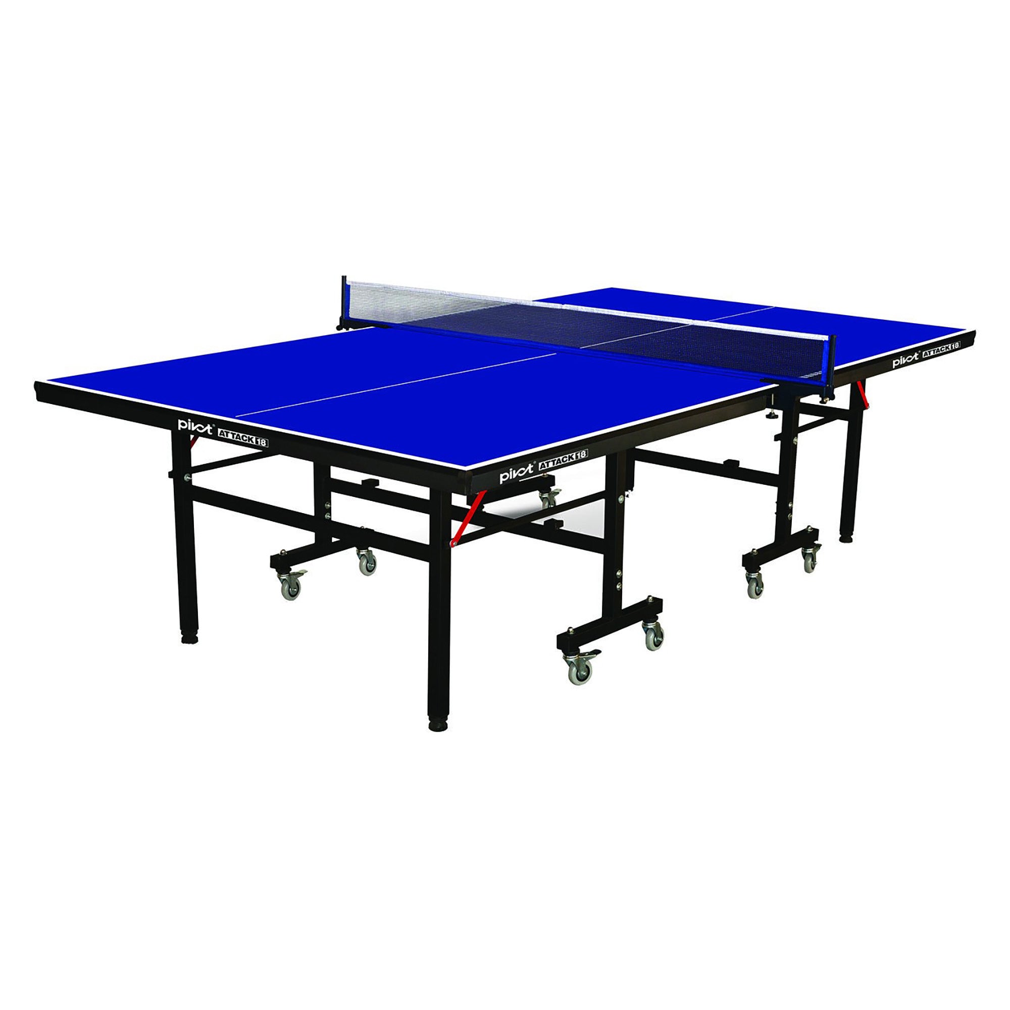 Premium Attack 18 Table Tennis Table - Professional Indoor/Outdoor Ping Pong Table for Home & Game Rooms - Perfect for Family Fun & Competitive Play
