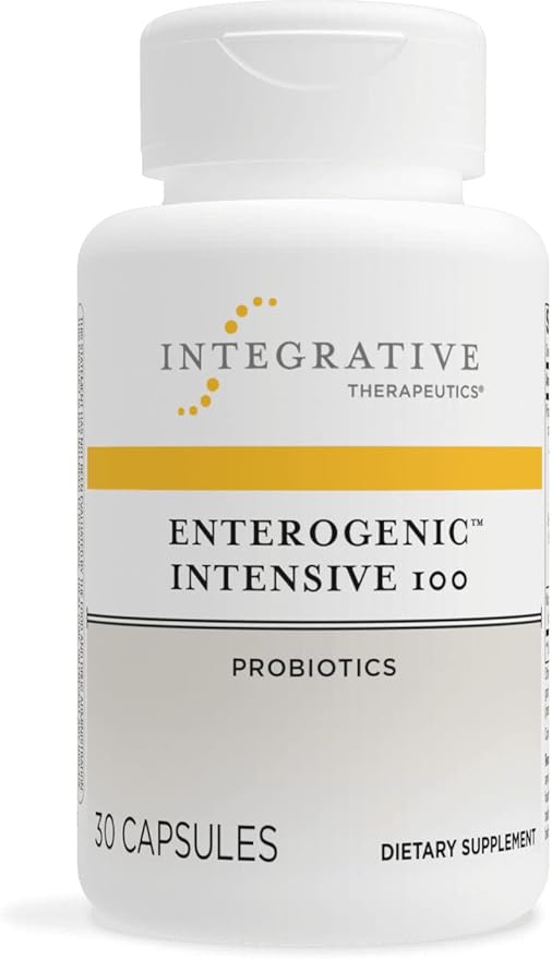Integrative Therapeutics Enterogenic Intensive 100 Capsules - Gut Health & Digestive Support Supplement for Adults - Perfect for IBS, Bloating & Gut Flora Balance