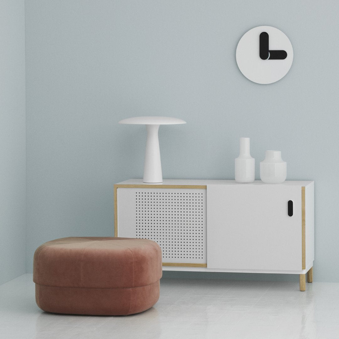 Velour Circus Pouf - Stylish and Comfortable Floor Seating for Kids' Rooms, Playrooms, and Living Rooms