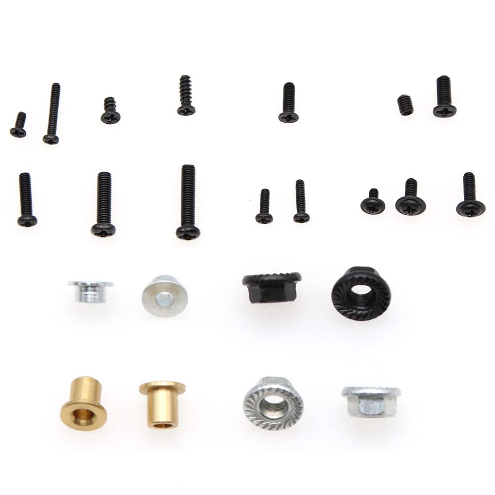 WANGCL RC Car Screw Kit - 1/10 Scale RC Car Repair Tool Set with Coupling Pins for Crawler & Monster Trucks - Perfect for RC Vehicle Maintenance and Off-Road Racing Accessories
