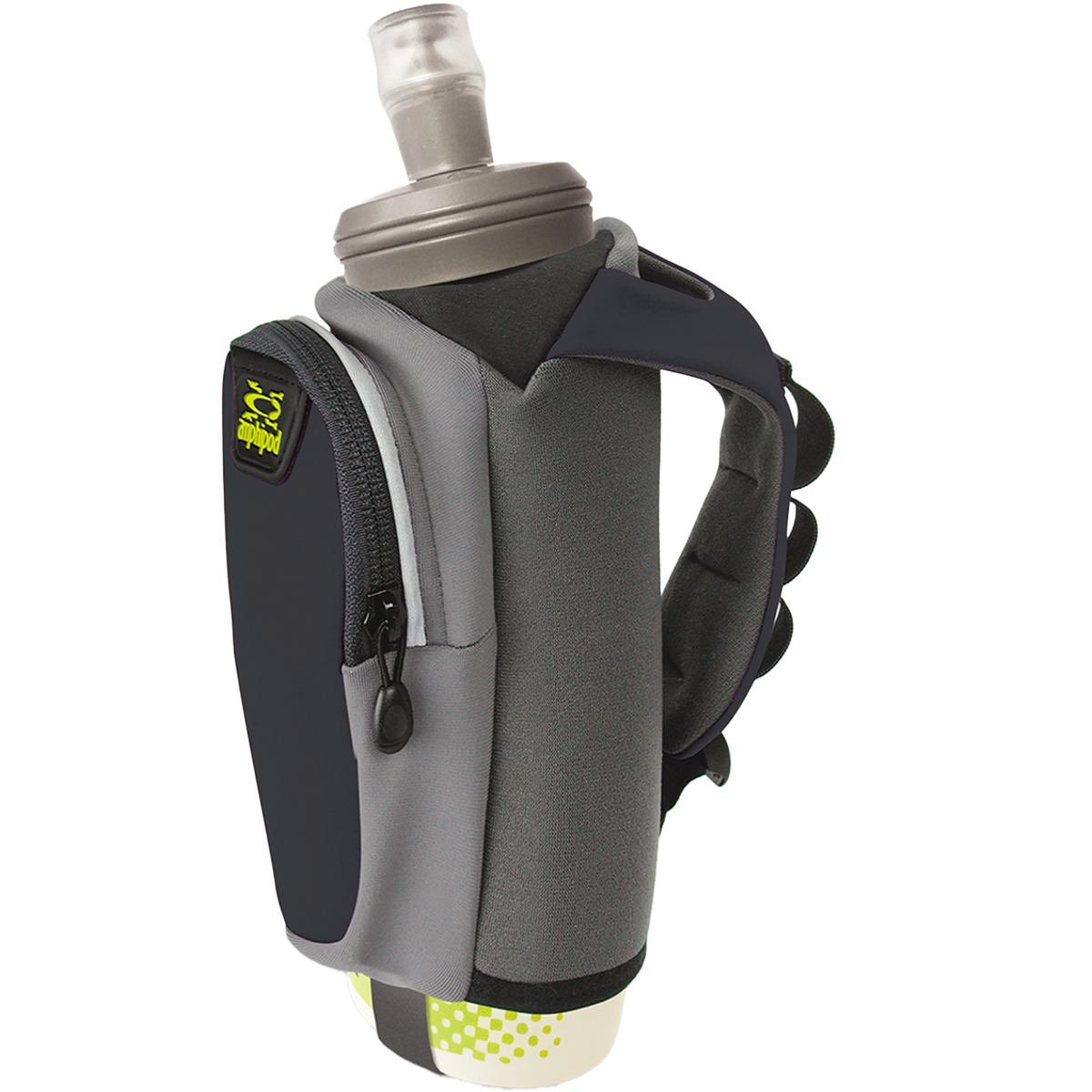 16 oz Hydraform Soft Tech Handheld Water Bottle - Leakproof & BPA-Free Sports Water Bottle for Gym, Hiking, Running & Outdoor Activities