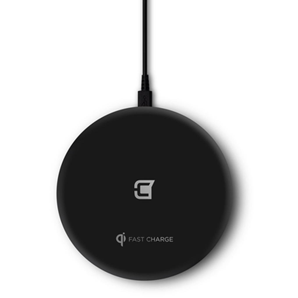 Nitro II: 15W Fast Wireless Charger Pad for iPhone, Samsung & Qi-Enabled Phones - Perfect for Home, Office & Travel