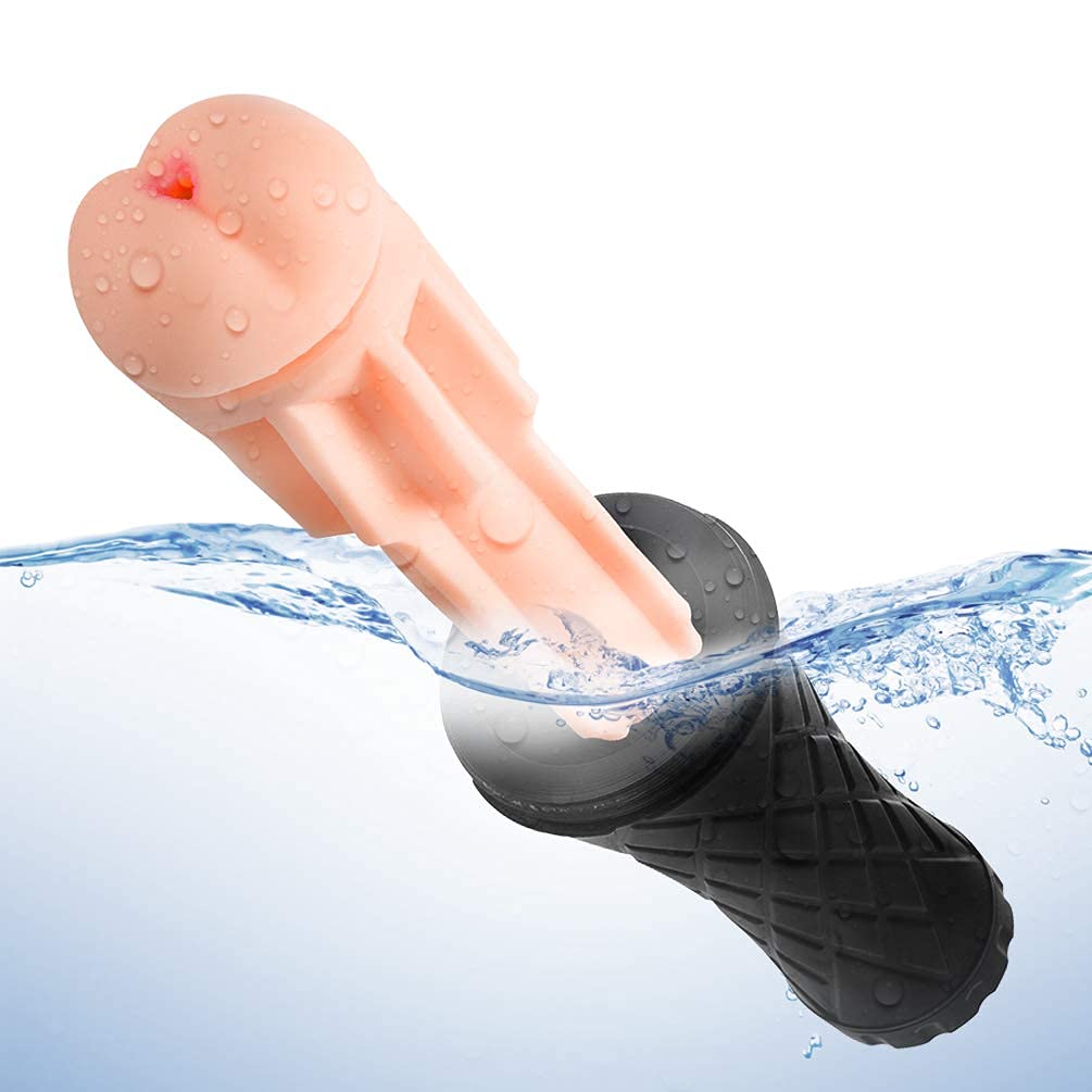 UTIMI Realistic Male Masturbator - TPR & ABS Safe Material Anal Sex Toy for Men, Waterproof & Easy to Clean - Perfect for Solo Pleasure & Discreet Storage