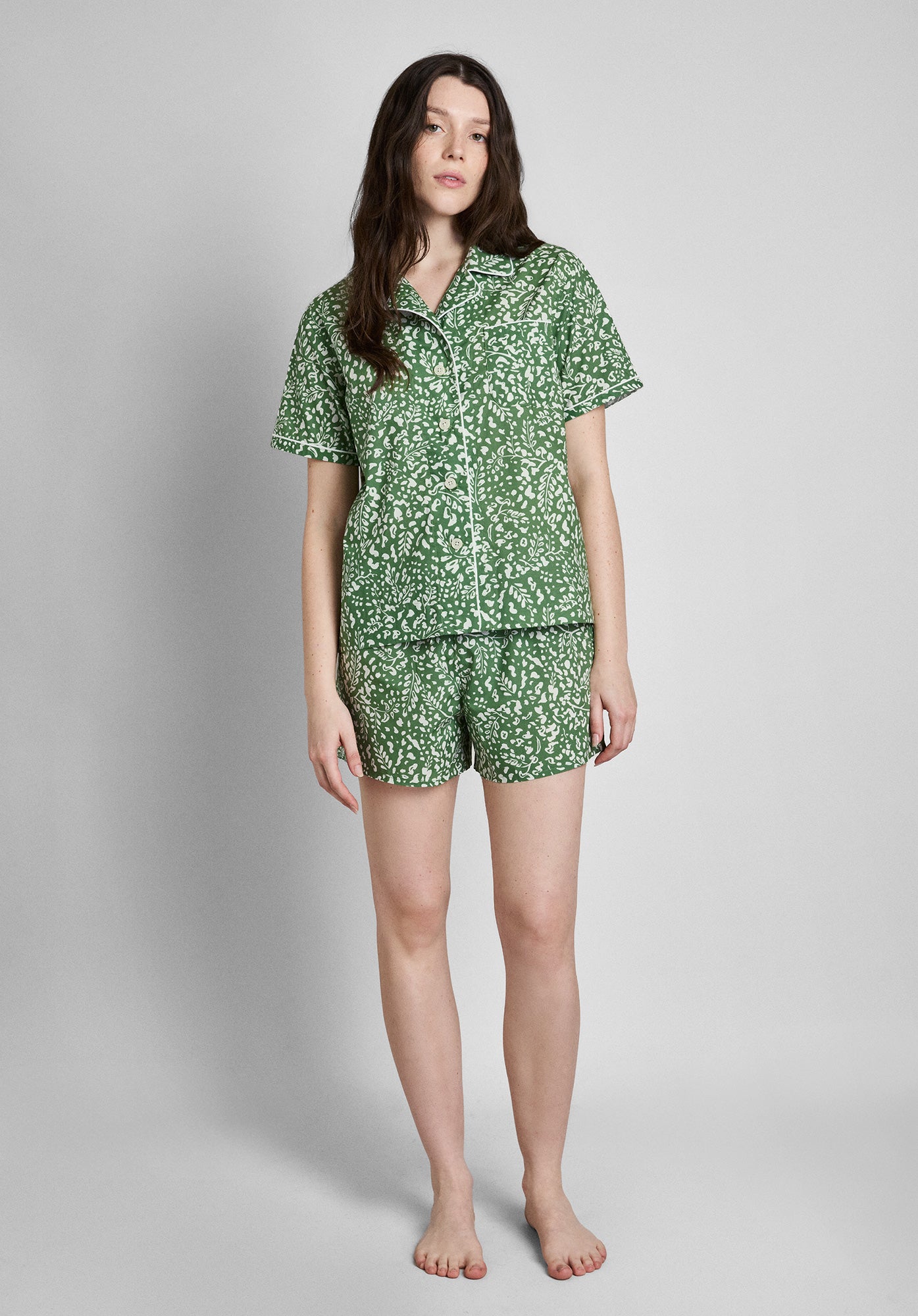Corita Set in Canopy - Elegant Women's Loungewear Set for Comfortable Home Wear & Relaxation | Perfect for Yoga, Meditation, and Cozy Evenings