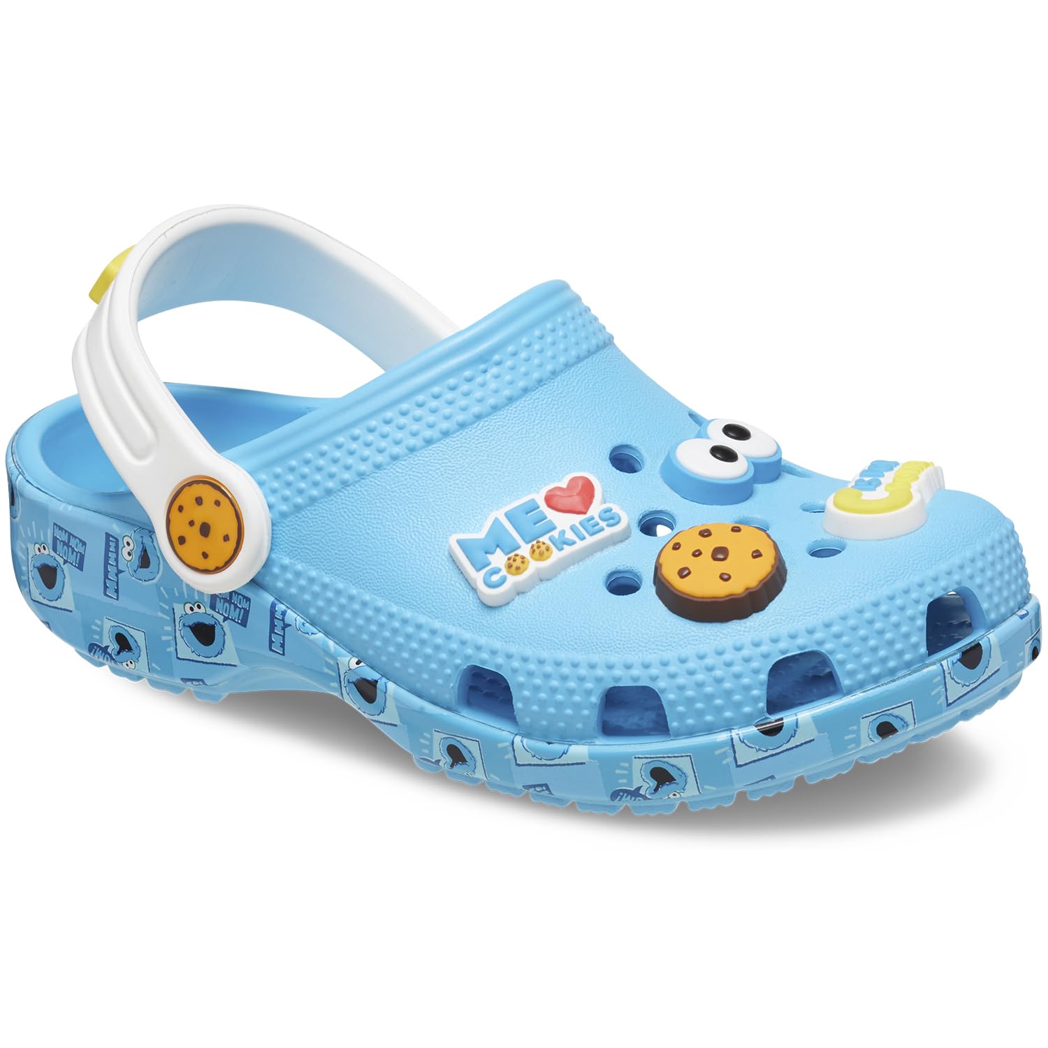 Crocs Unisex-Child Sesame Workshop Classic Clog | Comfortable Kids Water Shoes for Beach, Pool & Outdoor Play | Lightweight & Easy-Clean Children's Sandals