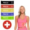 Neon Pink + 5 Exercise Bands