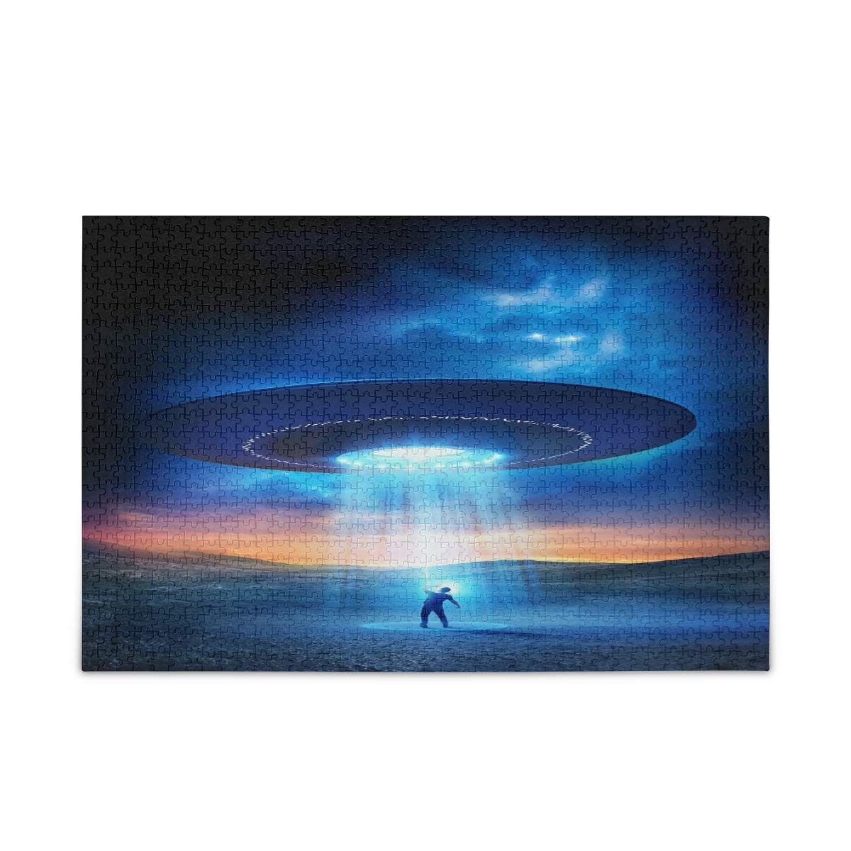 Custom 500/1000pc Alien Jigsaw Puzzle - Educational DIY Toy for Adults & Kids | Stress Relief Game for Family Nights