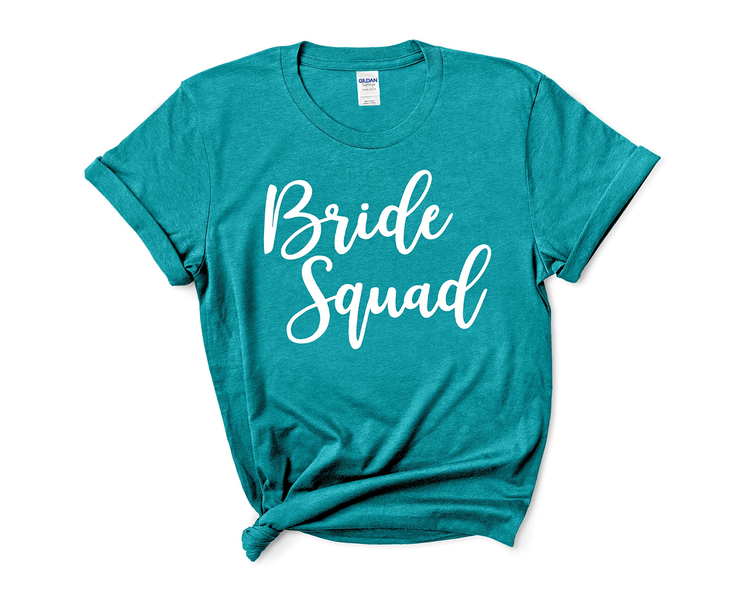 Bride Squad T-Shirt - Cute Bachelorette Party Shirt, Bridal Party Tee for Wedding, Bridesmaid Gift - Perfect for Bachelorette Parties & Wedding Celebrations