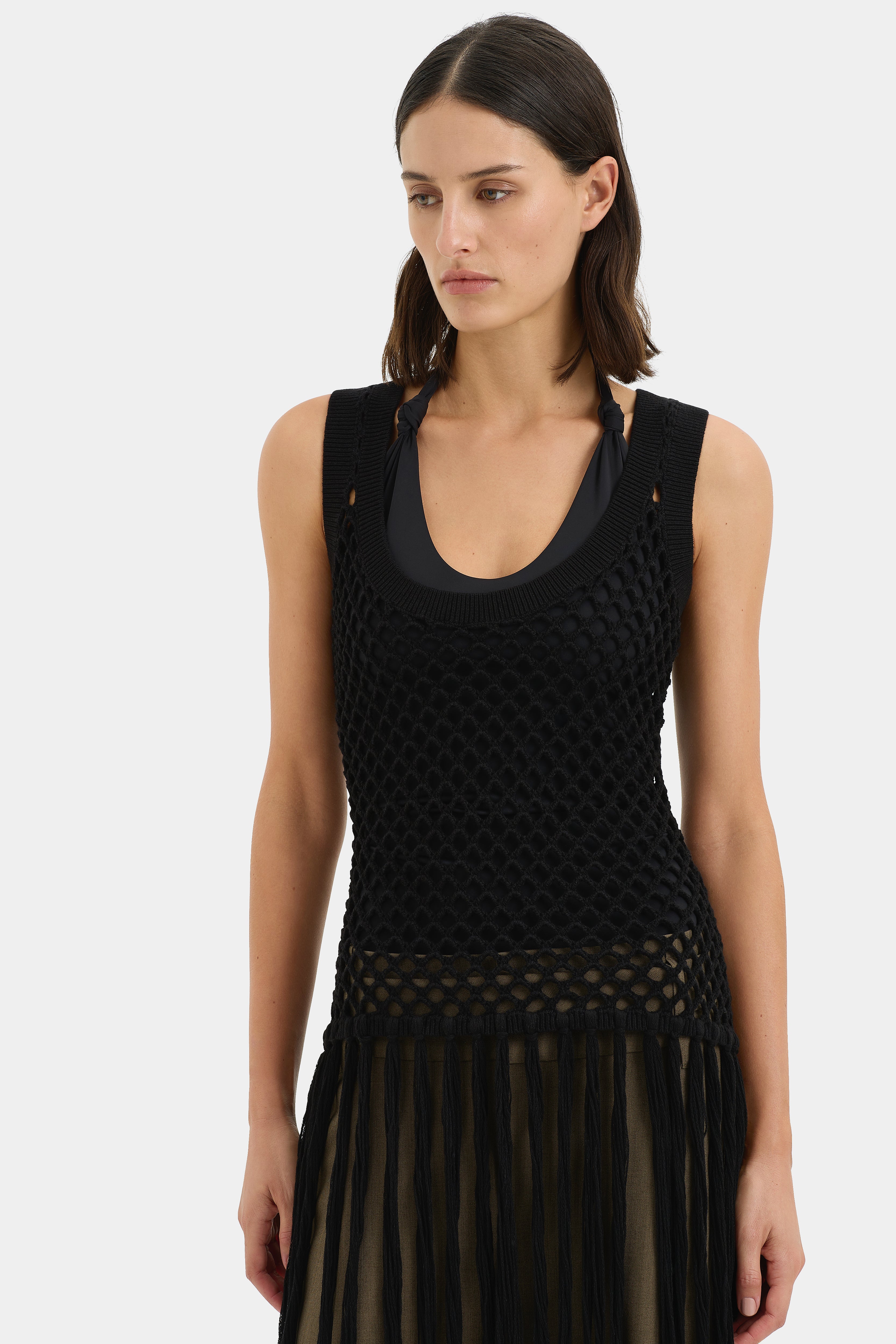 Illaria Fringe Top for Women - Stylish Boho Blouse with Beaded Details | Perfect for Festivals, Parties & Casual Outfits