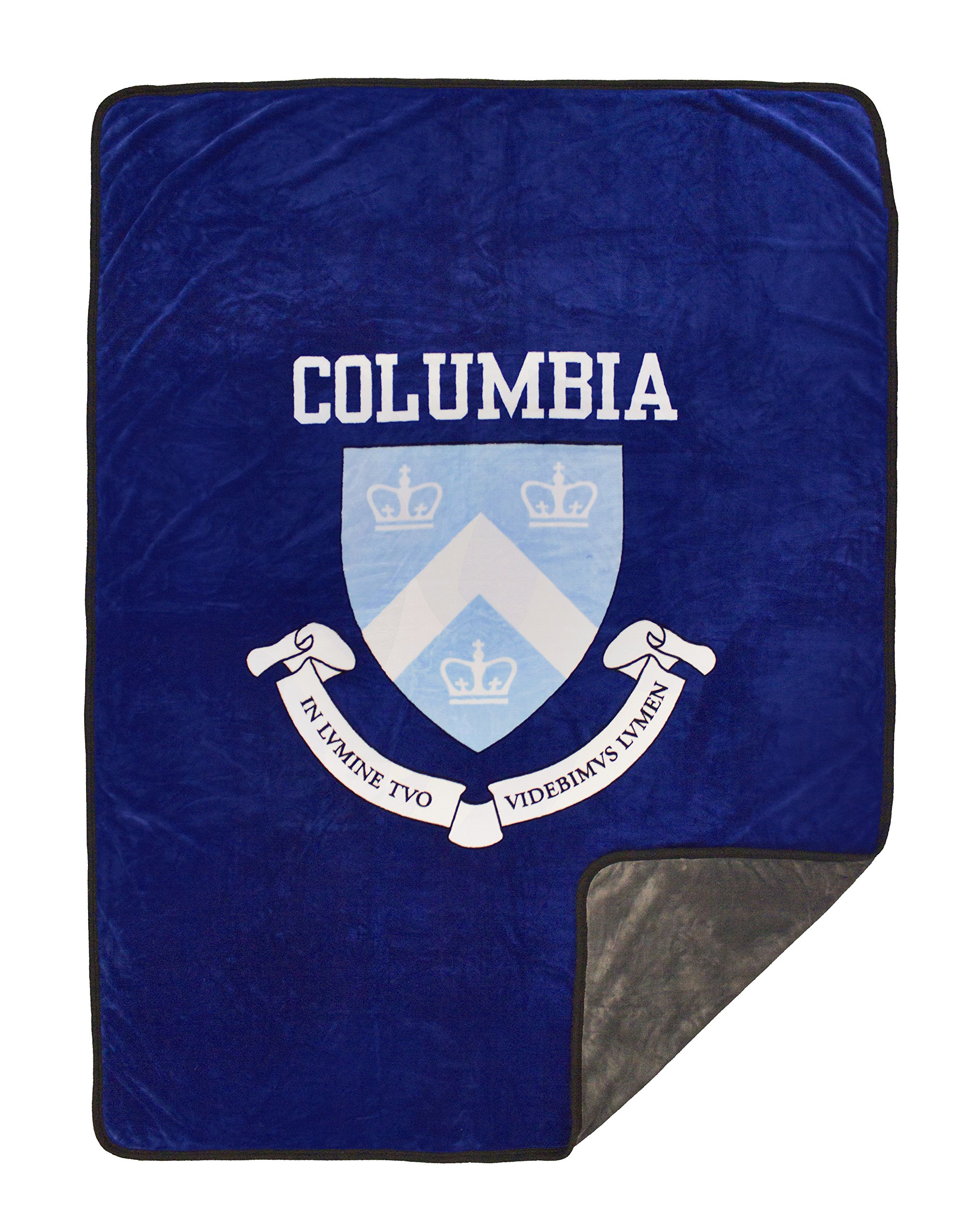 Columbia University Ivy League Premium Plush Fleece Blanket - 60