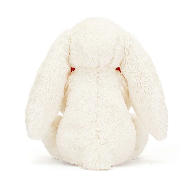 Adorable Red Love Heart Plush Bunny Stuffed Animal - Perfect for Valentine's Day Gifts, Easter Decorations & Nursery Room Decor