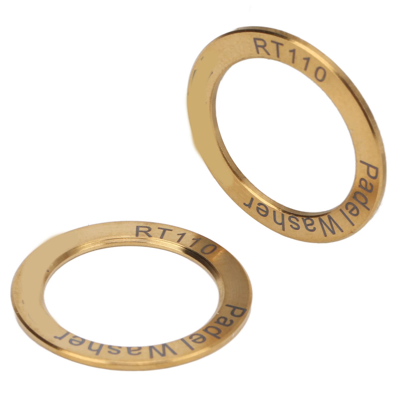 Minifinker Bike Pedal Gasket - Gold Extended Pedal Washers for Noise Reduction & Smooth Ride | Perfect for Bike Repair, Maintenance & Cycling Enthusiasts