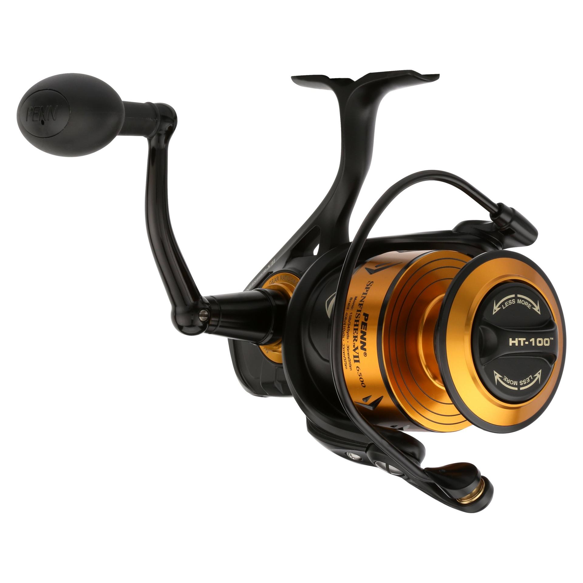 Penn Spinfisher VII Spinning Fishing Reel - Saltwater & Freshwater Resistant, Smooth Drag System - Perfect for Surf Fishing, Pier Fishing & Offshore Angling