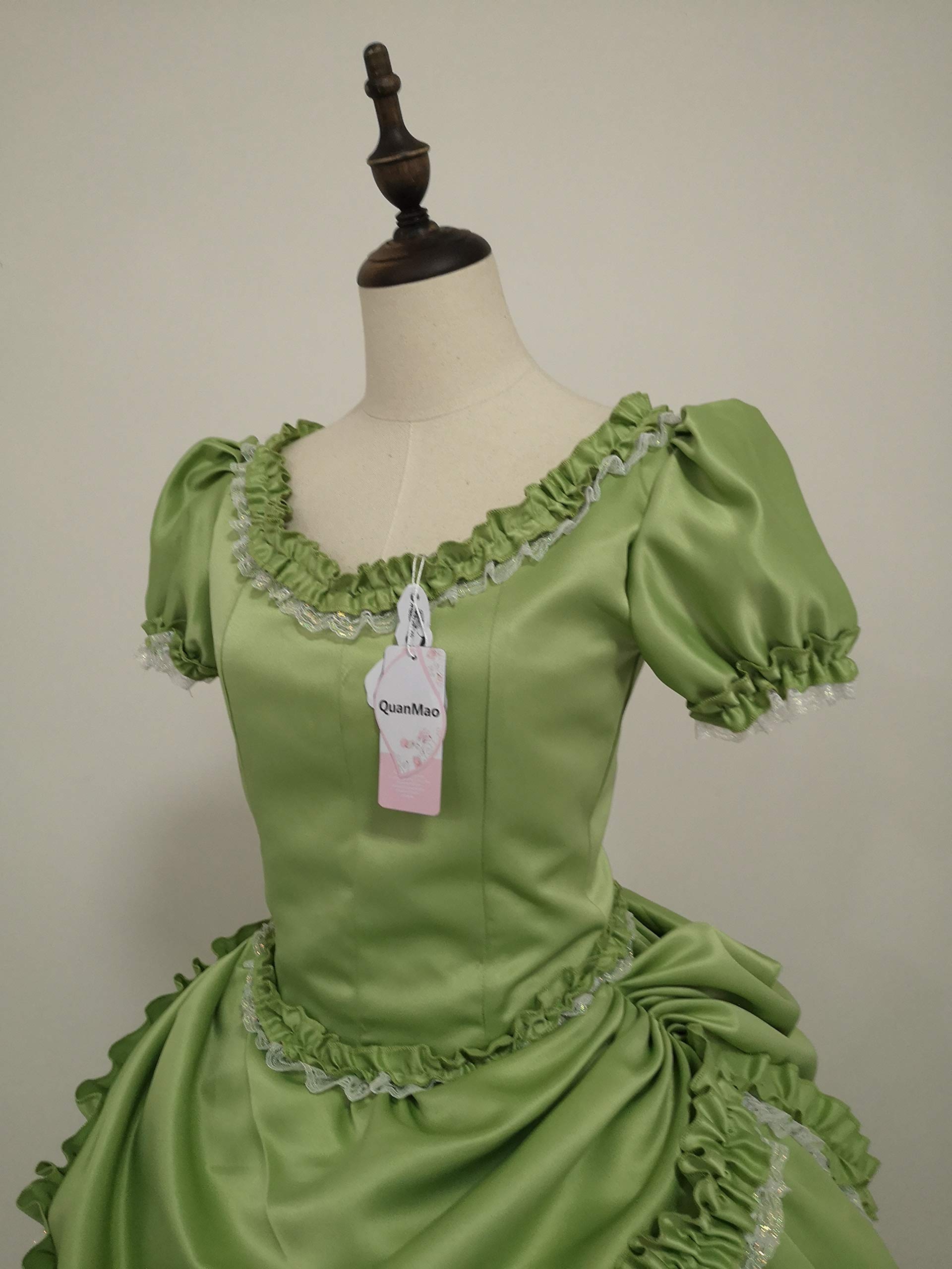 Victorian Rococo Dress for Women - Elegant Maiden Costume & Masquerade Ball Gown | Perfect for Renaissance Fairs, Cosplay, and Themed Parties