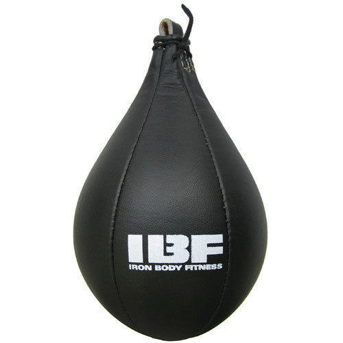 IBF 10x7 Synthetic Speed Bag for Boxing Training - Lightweight & Durable Punching Bag for Home Gym, Martial Arts & Fitness Workouts
