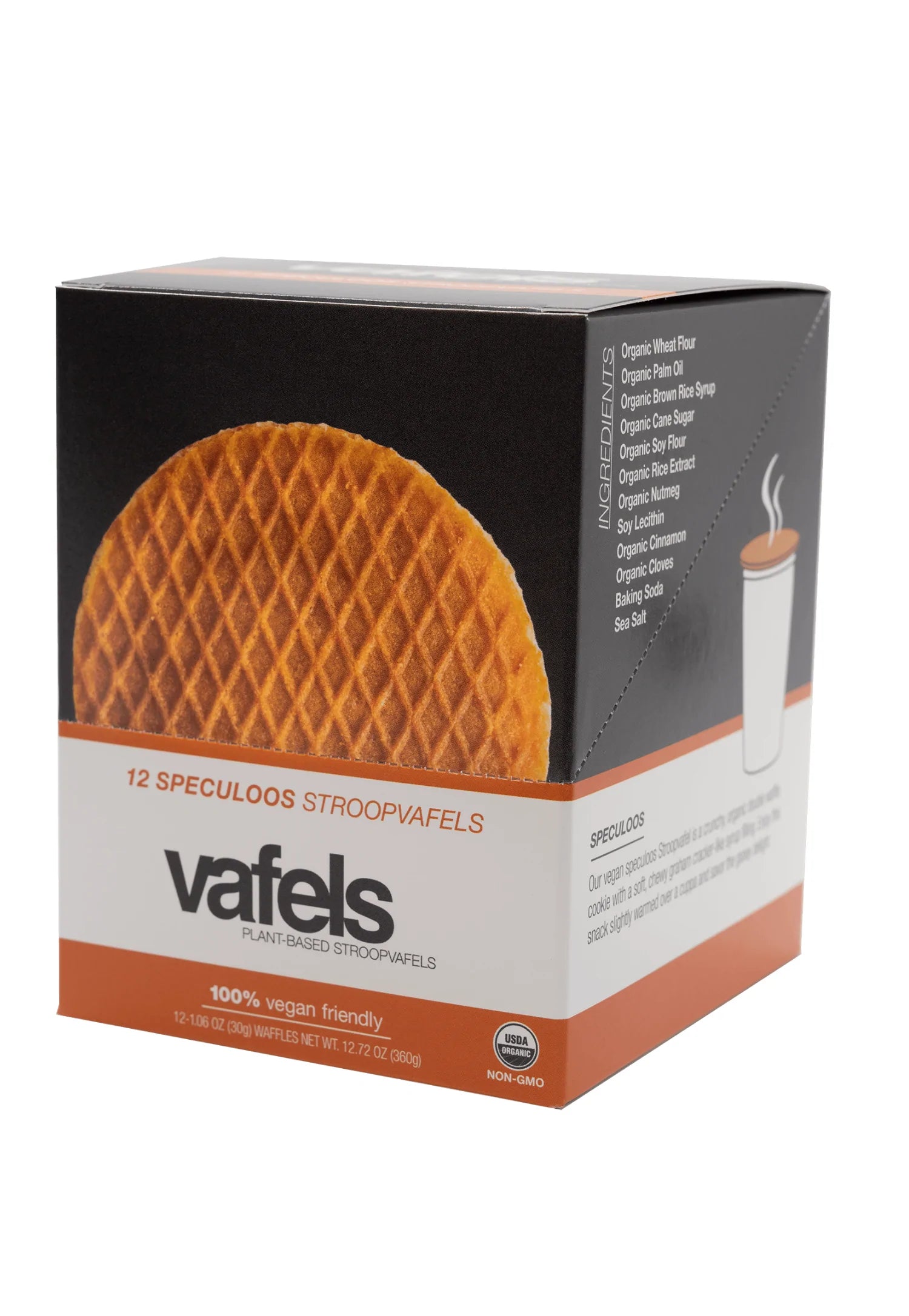 Delicious Speculoos Stroopwafels - Individually Wrapped Dutch Caramel Waffle Cookies - Perfect for Coffee Break, Gifts & Snacking