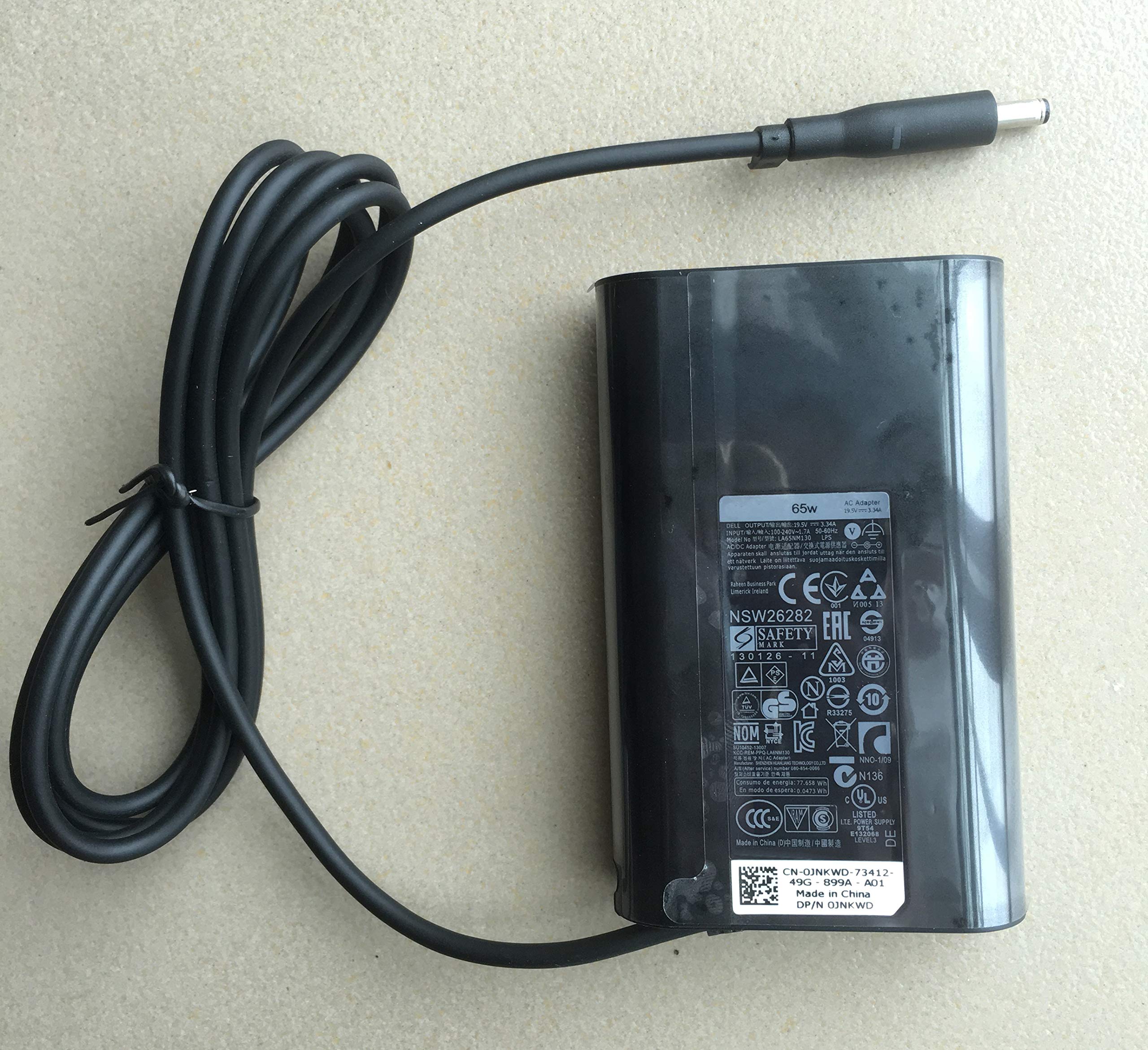 Original: Laptop Adapter for DELL Inspiron 13 7347,Inspiron 15 5000 7000 Series 19.5V 3.34A AC Power Adapter 0MGJN9,C2WVP Charger 65W   Optimized: 65W AC Power Adapter Charger for DELL Inspiron 13 7347 & 15 5000/7000 Series Laptop - 19.5V 3.34A Replacement (Model 0MGJN9, C2WVP) - Perfect for Home, Office & Travel Use