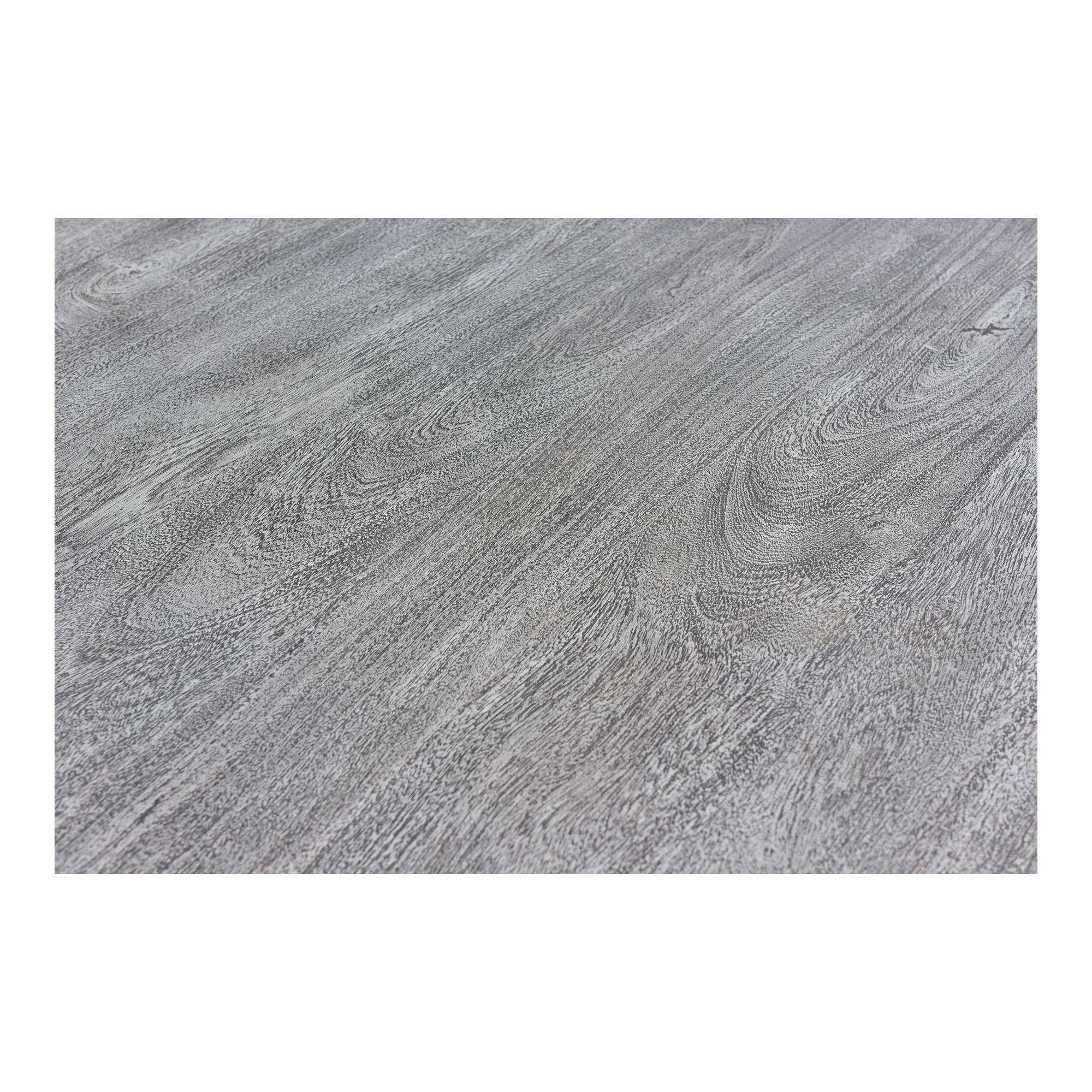 Distressed Gray Small Dining Table - Compact & Stylish for Apartments, Breakfast Nooks & Small Spaces