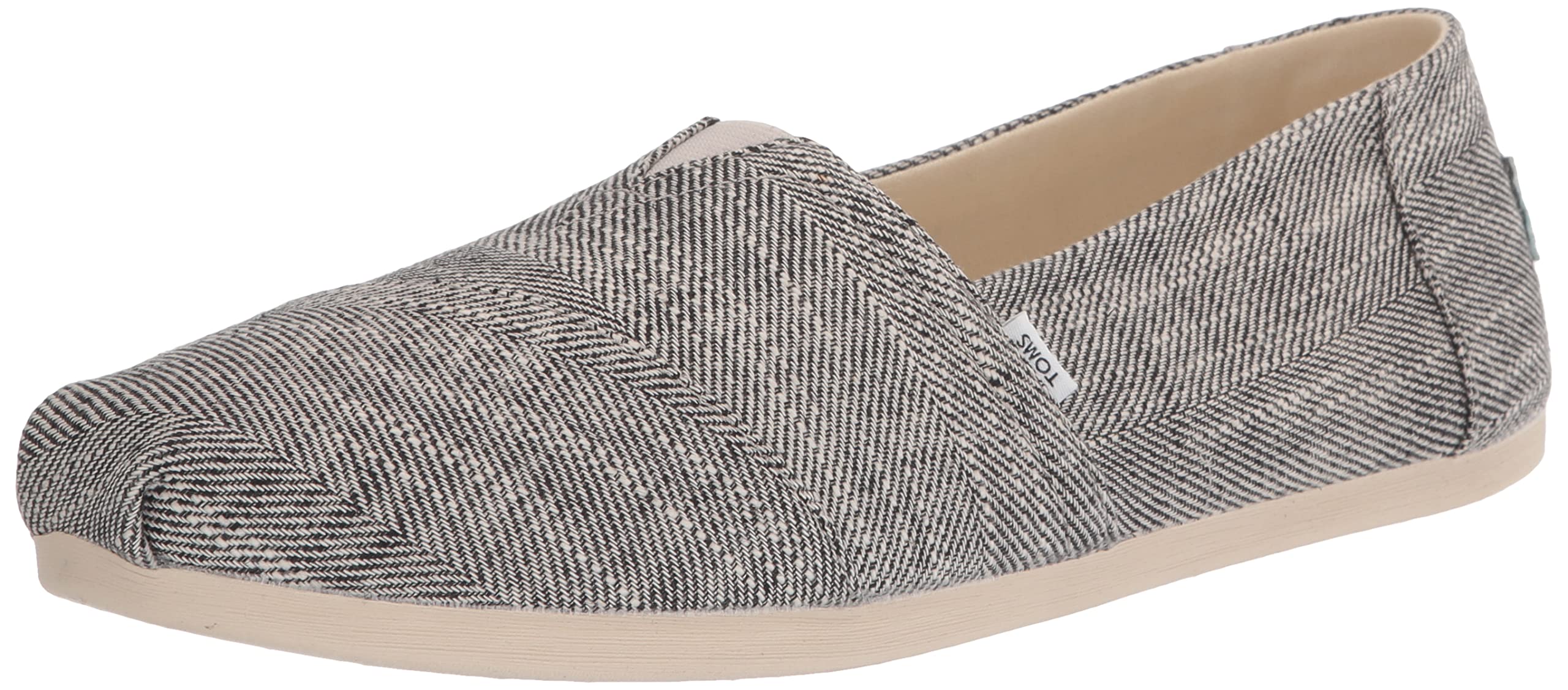 TOMS Women's Alpargata Slip-On Comfortable Casual Shoes - Perfect for Beach, Travel & Everyday Wear