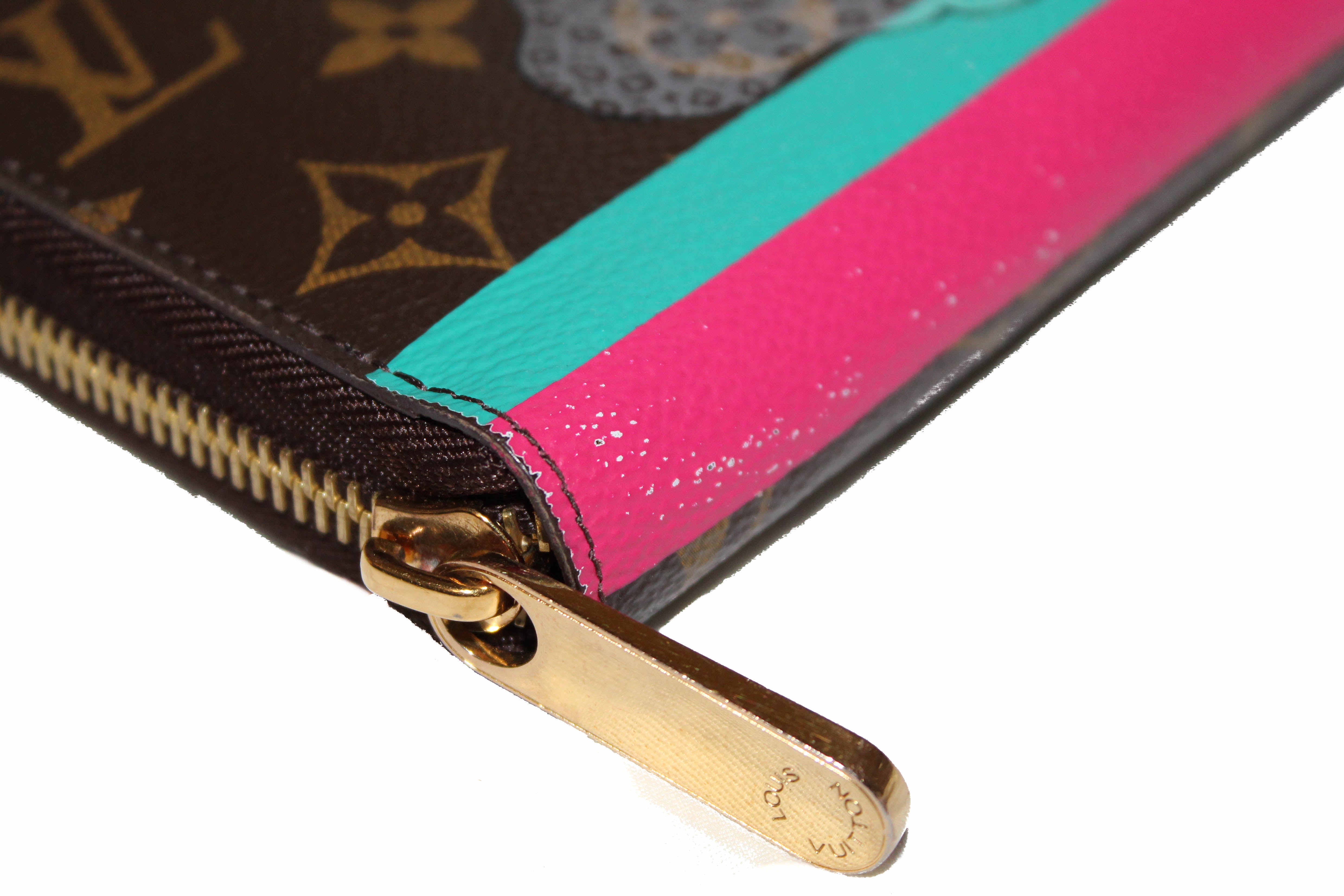 Authentic Louis Vuitton Limited Edition Monogram Evasion Zippy Wallet for Women - Luxury Compact Zip Around Coin Purse for Travel, Everyday Use & Gift Giving