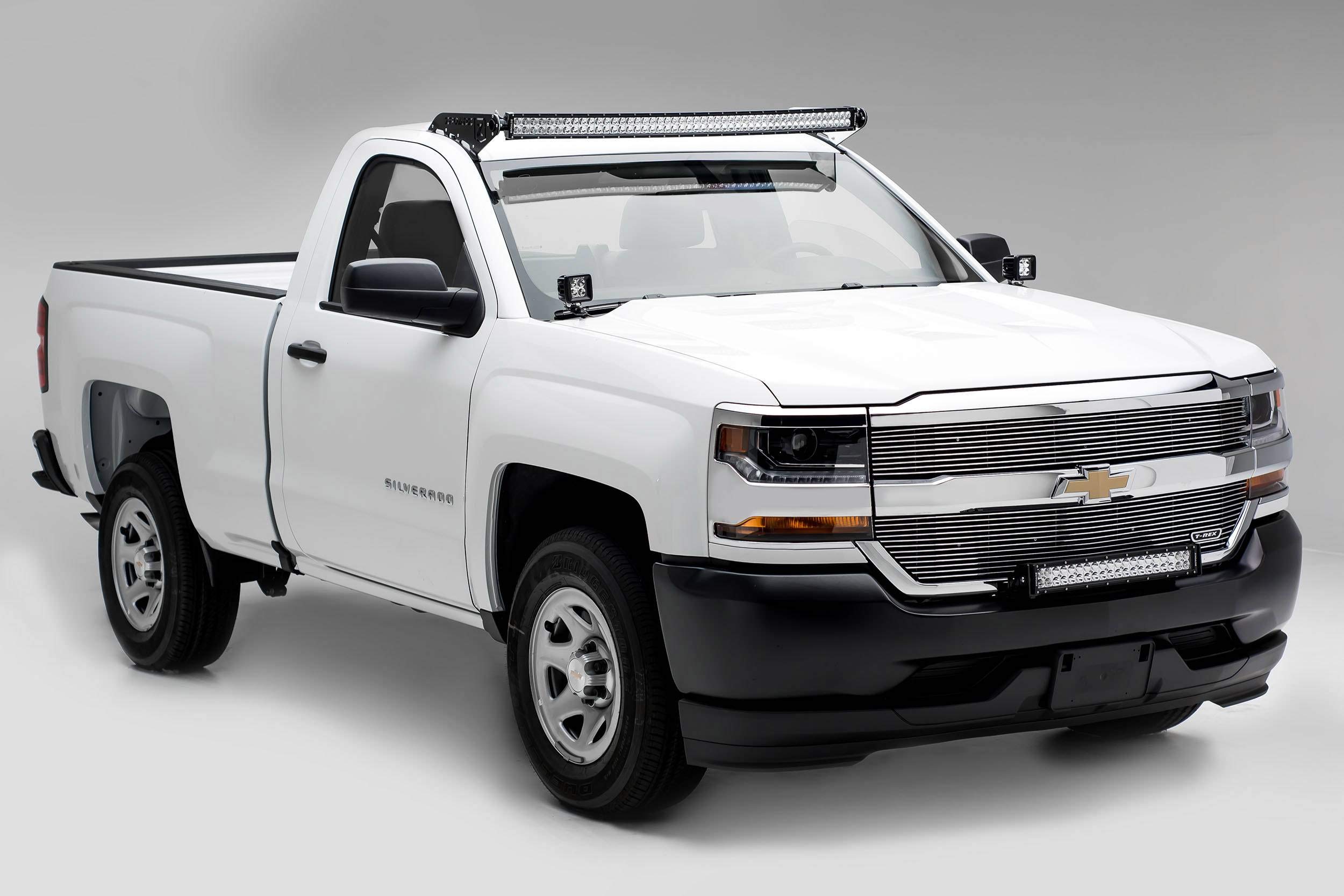 ZROADZ Front Roof LED Mounting Bracket for 2014-2018 Chevy Silverado 1500 | Fits 50