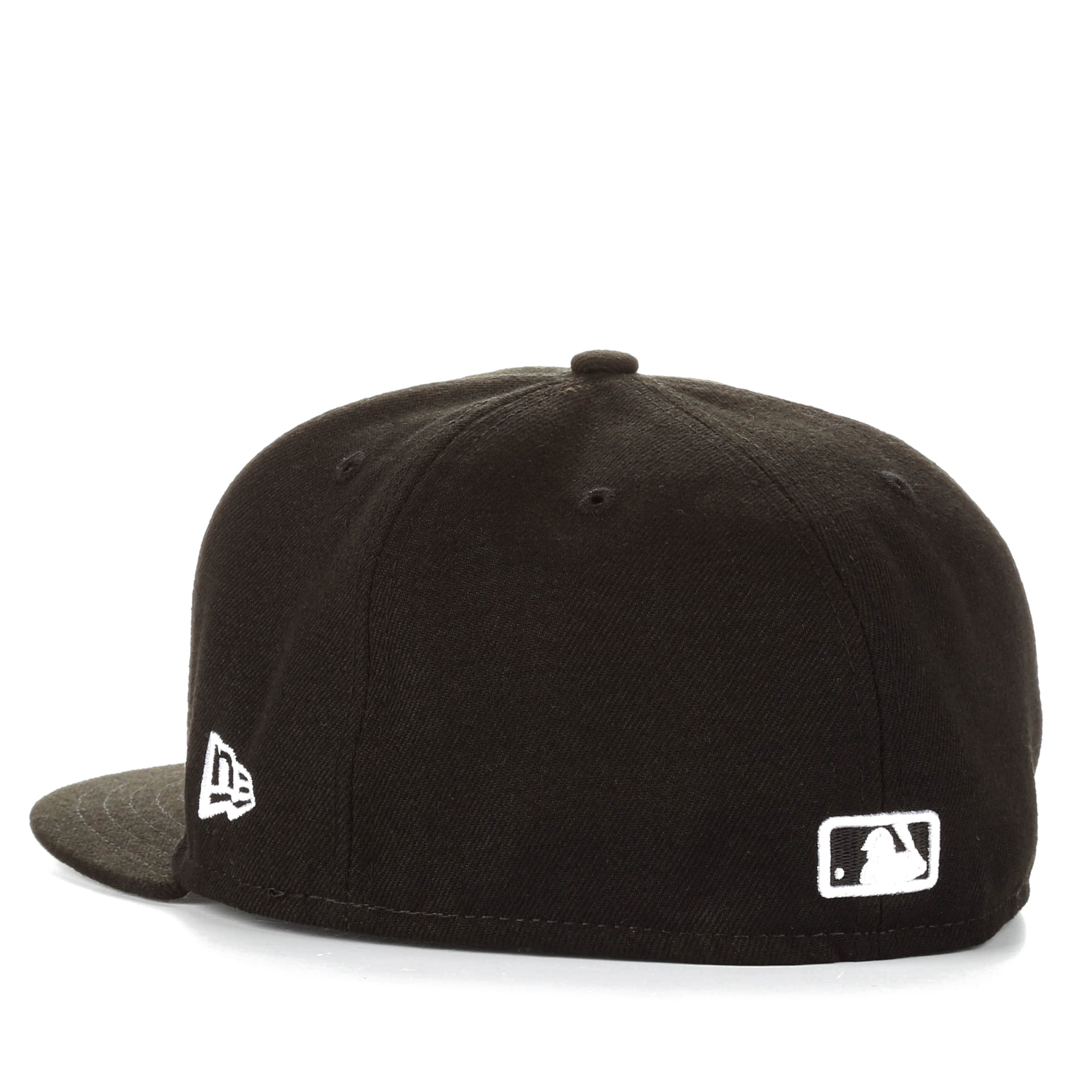New Era 59Fifty MLB Fitted Baseball Cap - Los Angeles Dodgers Black Snapback Hat for Men & Women | Perfect for Baseball Games, Streetwear & Sports Fan Gifts