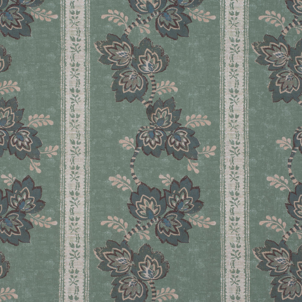 Premium Somborne Striped Wallpaper - Teal Color Samples | Perfect for Living Room, Bedroom & Home Decor